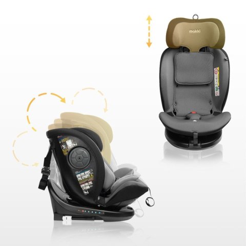 FOTELIK MOKKI I-SIZE BEIGE (40-150)