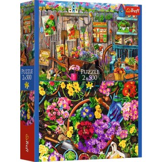 Puzzle - 2x500 - Prace w ogrodzieFSC Mix 70% 37529