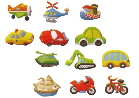 Zestaw Kreatywny Odlewy Gipsowe Do Malowania Farby Pojazdy Auto Zestaw Kreatywny Odlewy Gipsowe Do Malowania Farby Pojazdy Auto