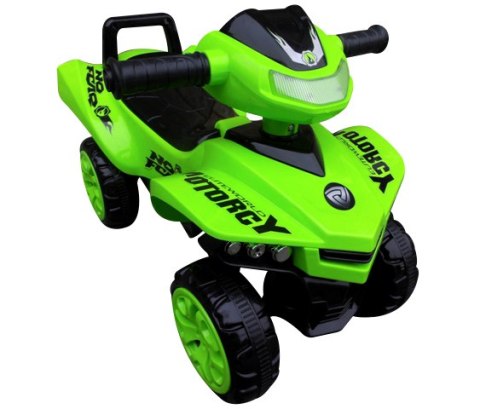 Jeździk Quad J5 zielony, chodzik, muzyka, klakson Jeździk Quad J5 zielony, chodzik, muzyka, klakson