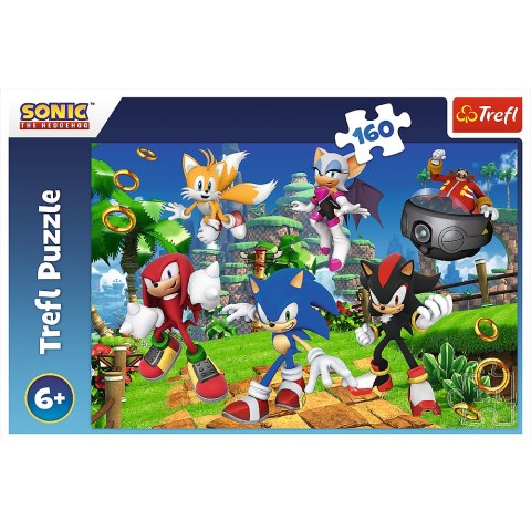 Puzzle - 160 - Sonic i przyjaciele Trefl 15421 Puzzle - 160 - Sonic i przyjaciele Trefl 15421