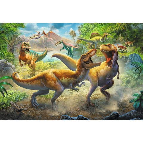 Puzzle - 160 - Walczące Tyranozaury - Trefl 15360 Puzzle - 160 - Walczące Tyranozaury - Trefl 15360