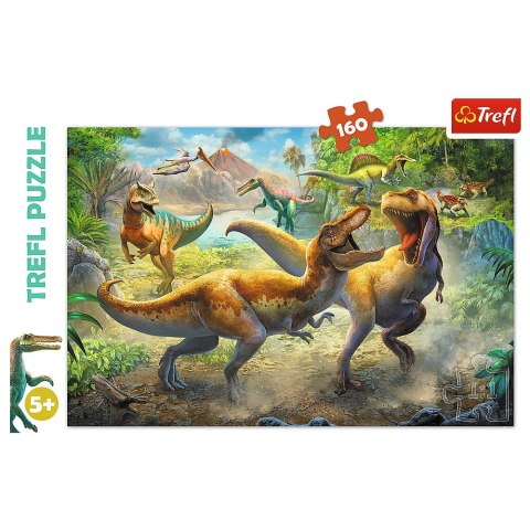 Puzzle - 160 - Walczące Tyranozaury - Trefl 15360 Puzzle - 160 - Walczące Tyranozaury - Trefl 15360