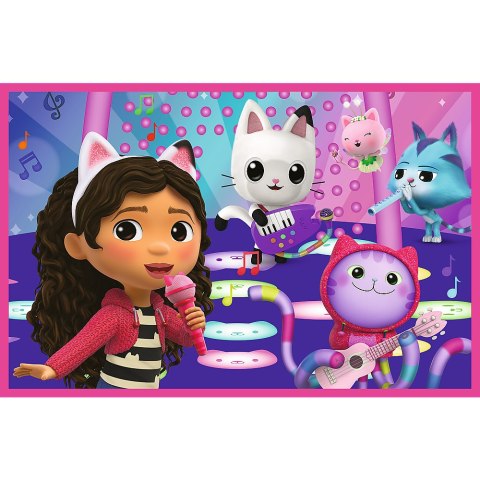 Puzzle - 2x24 - Zabawy z Gabby - Universal Gabbys Dollhouse Trefl 34433 Puzzle - 2x24 - Zabawy z Gabby - Universal Gabbys Dollhouse Trefl 34433
