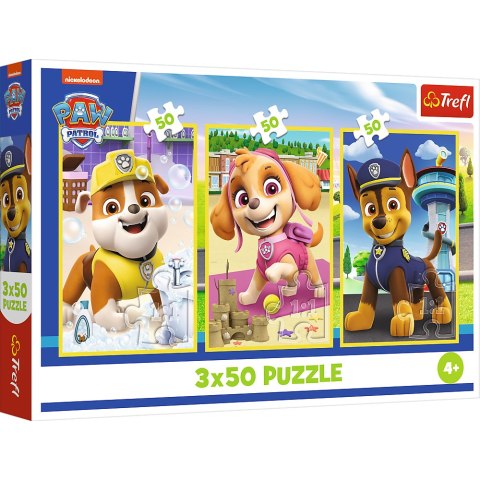 Puzzle - 3x50 - Nasze pieski Trefl 34878 Puzzle - 3x50 - Nasze pieski Trefl 34878