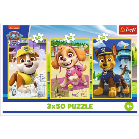 Puzzle - 3x50 - Nasze pieski Trefl 34878 Puzzle - 3x50 - Nasze pieski Trefl 34878