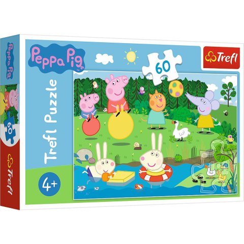 Puzzle - 60 - Wakacyjna zabawa - Peppa Pig 17326 Puzzle - 60 - Wakacyjna zabawa - Peppa Pig 17326