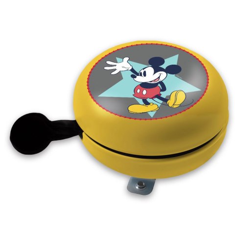 DZWONEK DO ROWERU RETRO MICKEY ŻÓŁTY DZWONEK DO ROWERU RETRO MICKEY ŻÓŁTY