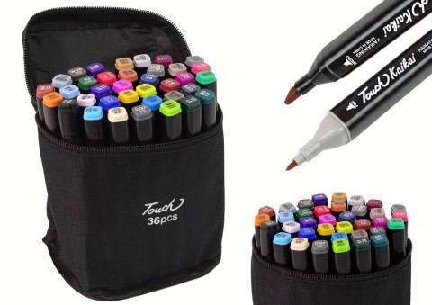 Zestaw Pisaków Markerów Touch PRO 36 SZT Torba Markery Alkoholowe Zestaw Pisaków Markerów Touch PRO 36 SZT Torba Markery Alkoholowe