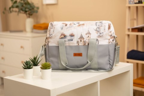 TORBA DO WÓZKA EKOSKÓRA SMOKI JEANS TORBA DO WÓZKA EKOSKÓRA SMOKI JEANS