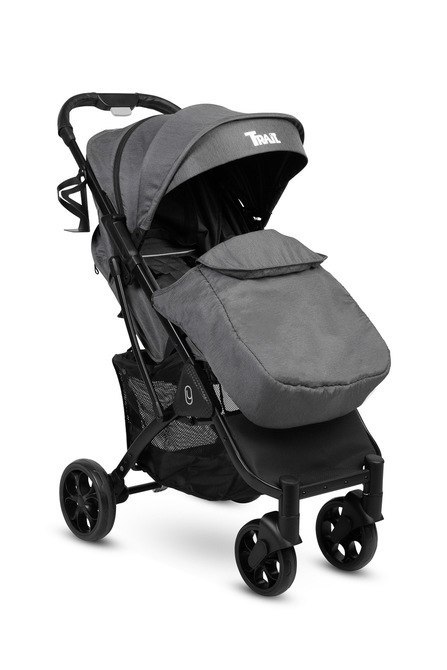 WÓZEK SPACEROWY TRAIL GRAPHITE