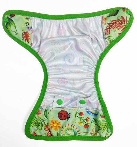 Otulacz z lamówką - NA ŁĄCE noworodkowy 3-8kg Otulacz z lamówką - NA ŁĄCE noworodkowy 3-8kg
