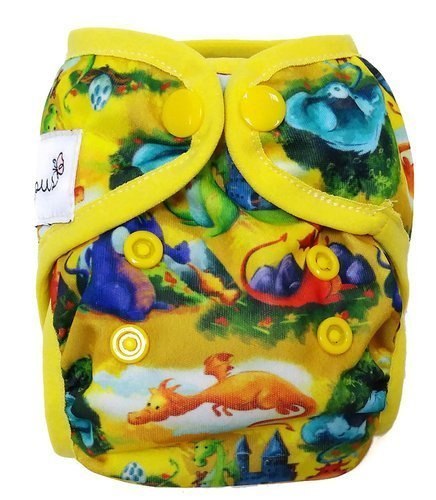 Otulacz z lamówką - SMOKI noworodkowy 3-8 kg Otulacz z lamówką - SMOKI noworodkowy 3-8 kg