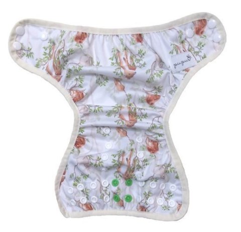 Otulacz z lamówką - DZIEŃ W LESIE OS 7-16kg Otulacz z lamówką - DZIEŃ W LESIE OS 7-16kg