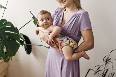 Pieluszka z kieszonką MINI OS 4-11kg MOTYLE Pieluszka z kieszonką MINI OS 4-11kg MOTYLE