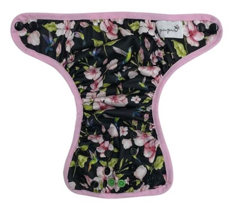 Otulacz z lamówką - KOLIBRY noworodkowy 3-8kg Otulacz z lamówką - KOLIBRY noworodkowy 3-8kg