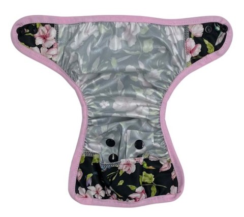 Otulacz z lamówką - KOLIBRY noworodkowy 3-8kg Otulacz z lamówką - KOLIBRY noworodkowy 3-8kg
