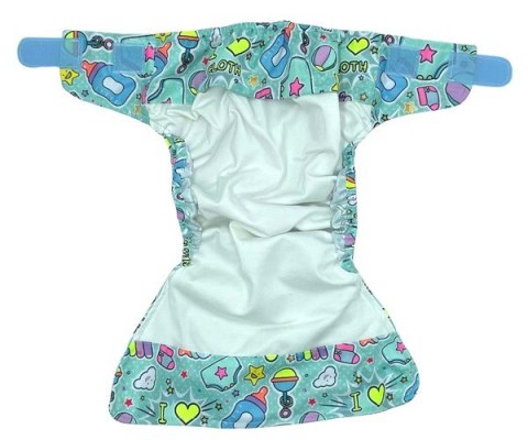 Pieluszka z kieszonką DJ BOBO 5-15kg - rzepy Pieluszka z kieszonką DJ BOBO 5-15kg - rzepy