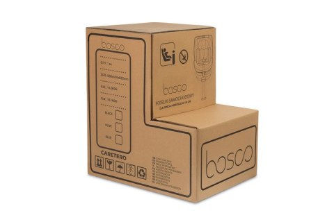 FOTELIK BOSCO I-SIZE BLACK (40-150)