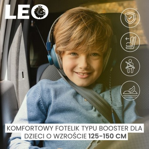 FOTELIK LEO I-SIZE BLACK (125-150)