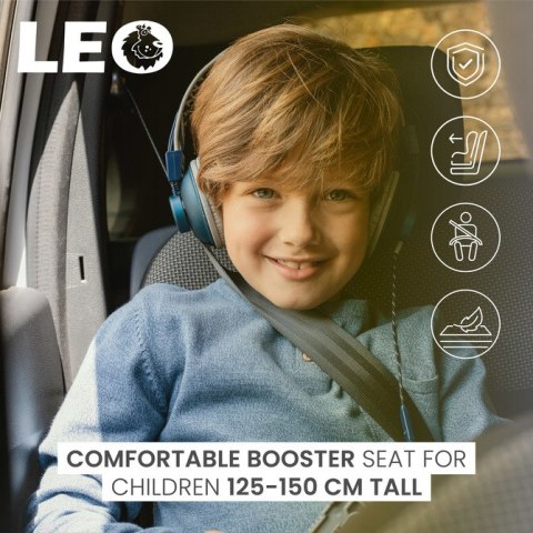 FOTELIK LEO I-SIZE BLACK (125-150)