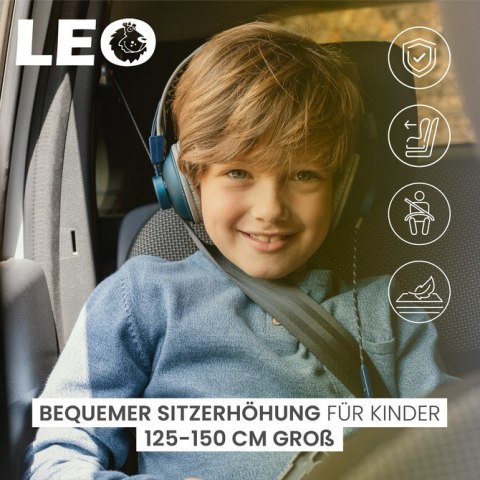 FOTELIK LEO I-SIZE BLACK (125-150)