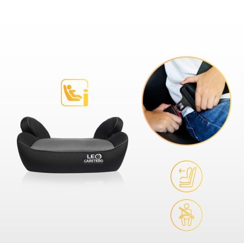FOTELIK LEO I-SIZE BLACK (125-150)