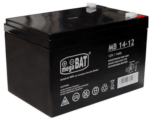 AKUMULATOR AGM-12V-14AH-MB-14-12 AKUMULATOR AGM-12V-14AH-MB-14-12