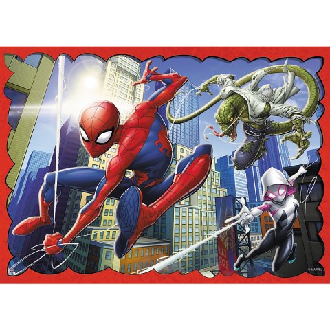 Puzzle - 4w1 - Bohaterski Spider-Man Trefl 34384 Puzzle - 4w1 - Bohaterski Spider-Man Trefl 34384