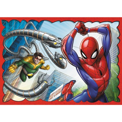 Puzzle - 4w1 - Bohaterski Spider-Man Trefl 34384 Puzzle - 4w1 - Bohaterski Spider-Man Trefl 34384