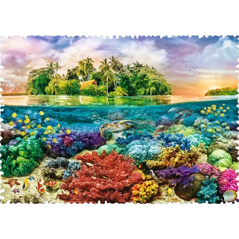Puzzle - 600 Crazy Shapes - Tropikalna wyspa 11113 Puzzle - 600 Crazy Shapes - Tropikalna wyspa 11113