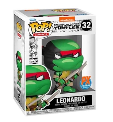 Funko POP! Comics TMNT Turtles Leonardo PX 32 Funko POP! Comics TMNT Turtles Leonardo PX 32