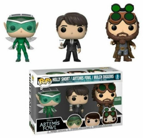 Funko POP! Disney Artemis Fowl Holly Mulch 3pak Funko POP! Disney Artemis Fowl Holly Mulch 3pak