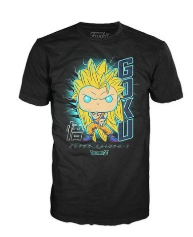 Funko POP! Dragon Ball Z Goku Glow T-shirt S Funko POP! Dragon Ball Z Goku Glow T-shirt S