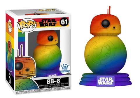 Funko POP! Star Wars Droid BB-8 61 rainbow Exclus Funko POP! Star Wars Droid BB-8 61 rainbow Exclus