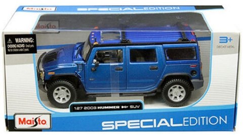 Maisto Model 1:27 Hummer H2 Suv 2003 15cm Maisto Model 1:27 Hummer H2 Suv 2003 15cm