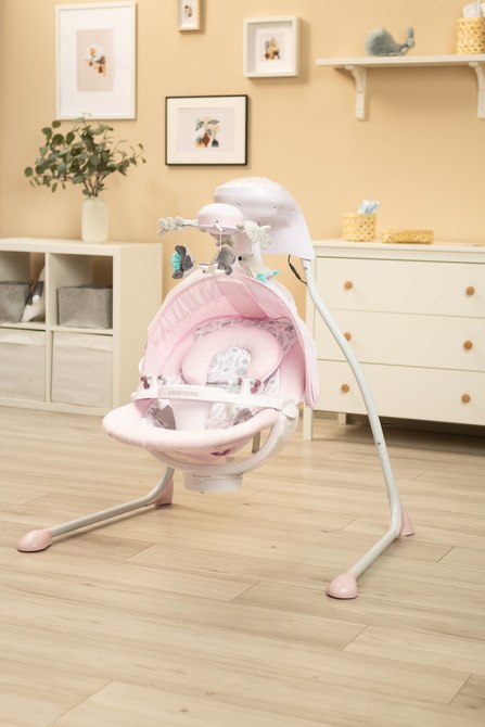 HUŚTAWKA ELEKTRYCZNA RAFFI PINK