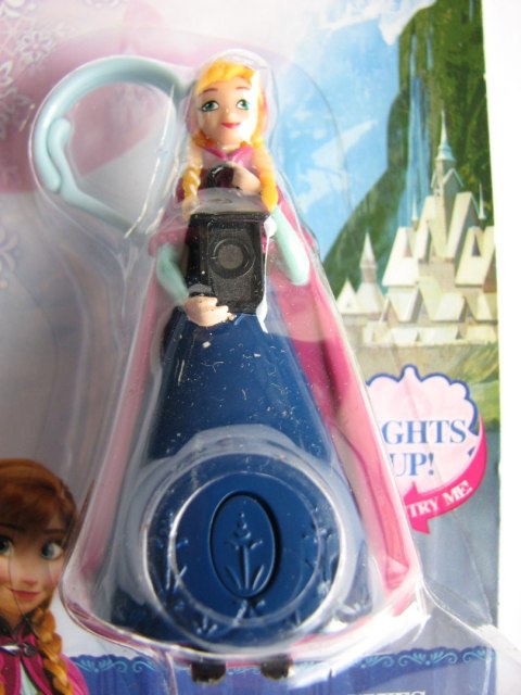 JAKKS Disney Anna Frozen brelok latarka 89255 JAKKS Disney Anna Frozen brelok latarka 89255
