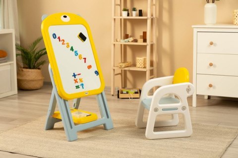TABLICA Z KRZESEŁKIEM TED YELLOW