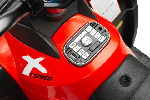 POJAZD NA AKUMULATOR RUSH RED