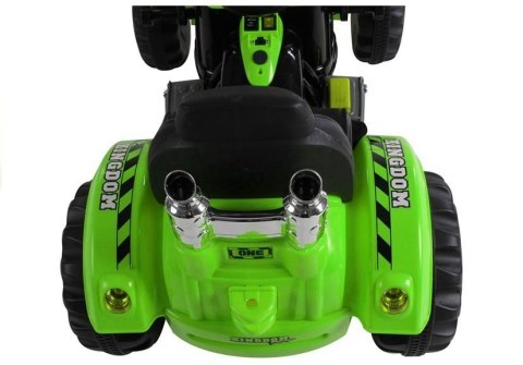 Traktor na akumulator z Łyżką Koparka Zielony Traktor na akumulator z Łyżką Koparka Zielony