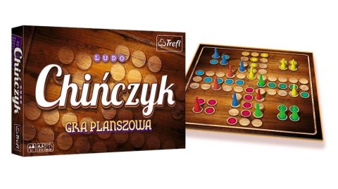 Gra Planszowa Chińczyk klasyczny Trefl 01682 Gra Planszowa Chińczyk klasyczny Trefl 01682