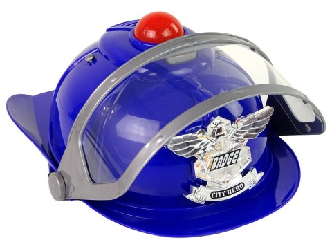 Kask Policjanta Hełm Policyjny Dźwięk Kask Policjanta Hełm Policyjny Dźwięk