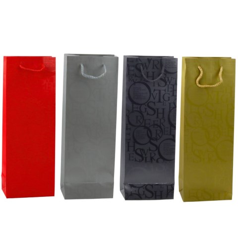 Torba Prezentowa Na Butelkę Wino Wzór Z Napisami 35 x 12 x 9 cm Torba Prezentowa Na Butelkę Wino Wzór Z Napisami 35 x 12 x 9 cm