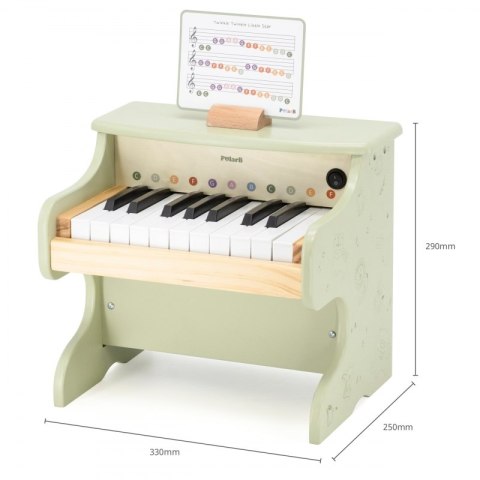 Viga Pianino Zielone Nauka Gry