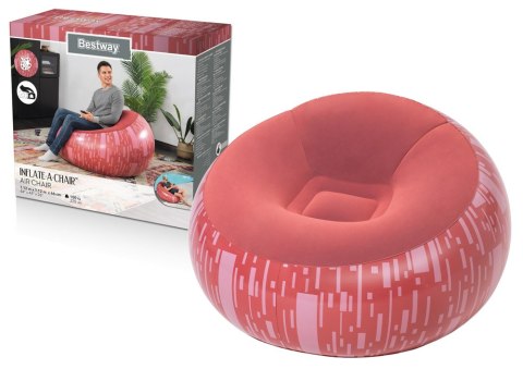 Dmuchany Fotel Czerwony Bestway 75052 Dmuchany Fotel Czerwony Bestway 75052
