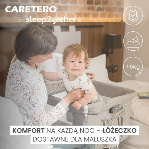 ŁÓŻECZKO SLEEP2GETHER BEIGE
