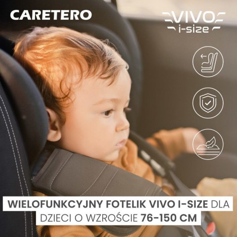 FOTELIK VIVO I-SIZE GREY (76-150)