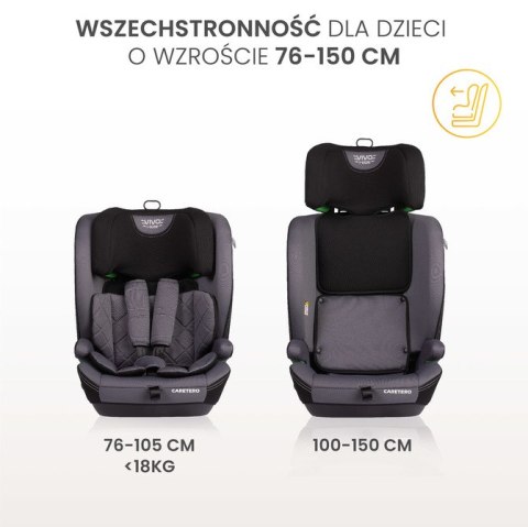 FOTELIK VIVO I-SIZE GREY (76-150)