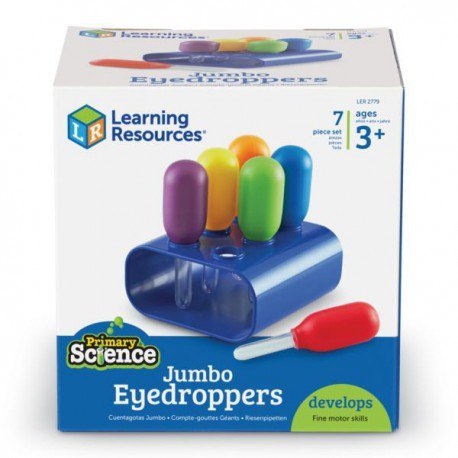Zakraplacze, pipetki dla dzieci, zestaw 6 szt. Zakraplacze, pipetki dla dzieci, zestaw 6 szt.